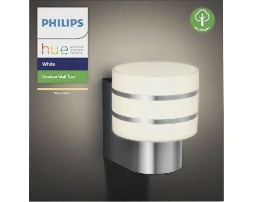 PHILIPS Hue White LED Buitenlamp Tuar RVS 3 PHILIPS Hue White LED Buitenlamp Tuar RVS - Afbeelding 3