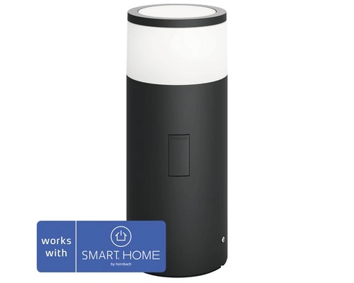 PHILIPS Hue White And Color Ambiance LED Sokkellamp Calla Zwart 24V (excl. Transformator) 1 PHILIPS Hue White And Color Ambiance LED Sokkellamp Calla Zwart 24V (excl. Transformator)