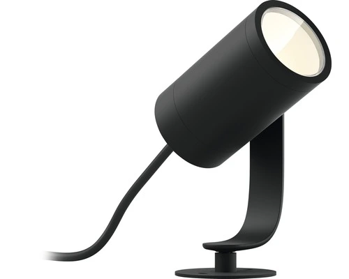 PHILIPS Hue White And Color Ambiance LED Buitenspot Lily Zwart 24V (basisset) 4 PHILIPS Hue White And Color Ambiance LED Buitenspot Lily Zwart 24V (basisset) - Afbeelding 4