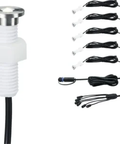 PAULMANN Plug & Shine Inbouwlamp MicroPen II IP67 24V (uitbreidingsset)