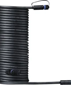 PAULMANN Plug & Shine Aansluitkabel Met 2 Uitgangen IP68 Zwart, 10 Meter