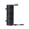 PAULMANN Plug & Shine Aansluitkabel Met 7 Uitgangen IP68 Zwart 15 Meter