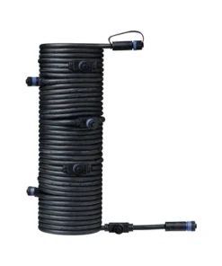 PAULMANN Plug & Shine Aansluitkabel Met 7 Uitgangen IP68 Zwart 15 Meter