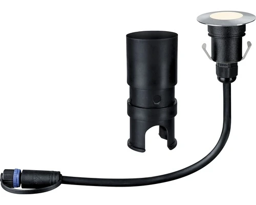 PAULMANN Plug & Shine Grondinbouwspot Floor Mini IP67 24V Zilver 2 PAULMANN Plug & Shine Grondinbouwspot Floor Mini IP67 24V Zilver - Afbeelding 2