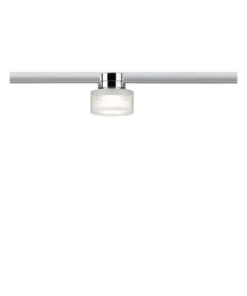 PAULMANN URail LED Plafondlamp Ceiling Topa Dot Chroom Mat Satijnglas/helder
