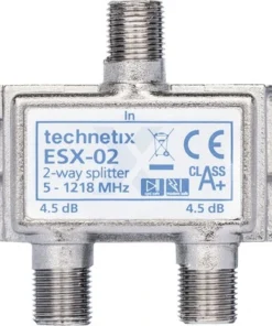 TECHNETIX Coax Schroef Splitter ESX-02 (F-connector)