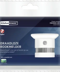 KLIKAANKLIKUIT® Slimme Draadloze Rookmelder ZSDR-850 -Binnenverlichting Verkoopwinkel DV 8 6786867 02 4c NL 20221025124755
