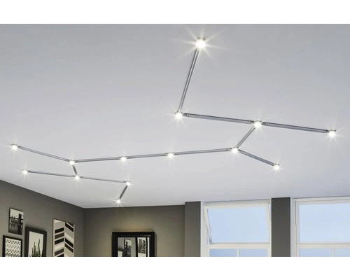 PAULMANN URail Middenvoeding 3/4/5/-aderig Chroom Mat (max. 1000W) 3 PAULMANN URail Middenvoeding 3/4/5/-aderig Chroom Mat (max. 1000W) - Afbeelding 3