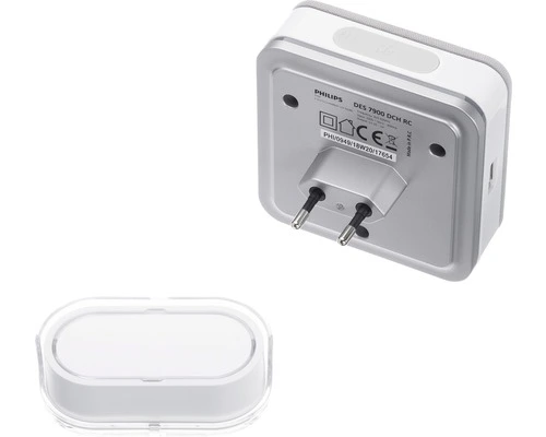 PHILIPS Draadloze Deurbel WelcomeBell 300 Plugin 2 PHILIPS Draadloze Deurbel WelcomeBell 300 Plugin - Afbeelding 2