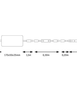 PAULMANN SimpLED Power LED-stripset Neutraalwit 500 Cm Wit Gecoat -Binnenverlichting Verkoopwinkel DV 8 6858332 09 4c DE 20210914132747
