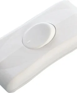 Snoerschakelaar Voor Platte Kabel Wit