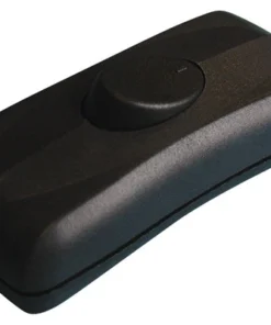 Snoerschakelaar Voor Platte Kabel Zwart