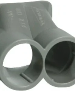 ATTEMA Doorvoertuit 2x16 Mm Voor U40/U50 Grijs, 3 Stuks