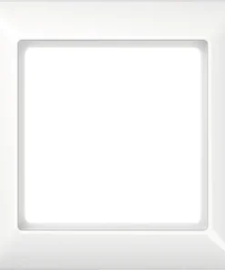 JUNG AS500 Afdekraam 1-voudig Alpine Wit AS 581 WW