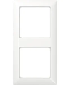 JUNG AS500 Afdekraam 2-voudig Alpine Wit AS 582 WW