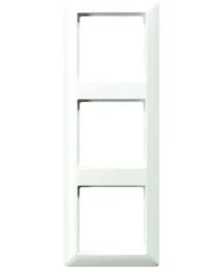 JUNG AS500 Afdekraam 3-voudig Alpine Wit AS 583 WW