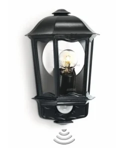 STEINEL Buitenlamp Met Sensor L190S Zwart