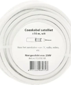 Coax Installatiekabel Wit 10 Meter 5 Coax Installatiekabel Wit 10 Meter -Binnenverlichting Verkoopwinkel DV 8 7230664 03 4c NL 20210204051757