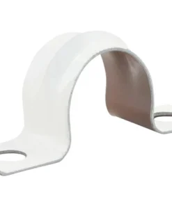 Zadel 19 Mm Metaal Wit, 50 Stuks