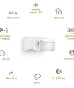 STEINEL Bewegingsmelder IS 1 Wit -Binnenverlichting Verkoopwinkel DV 8 7392017 05 4c DE 20190906051652