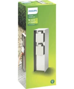 PHILIPS Buitenstopcontact 2-voudig RVS 6 PHILIPS Buitenstopcontact 2-voudig RVS -Binnenverlichting Verkoopwinkel DV 8 7489087 06 4c DE 20220513100437
