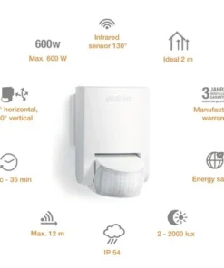STEINEL Bewegingsmelder IS130-2 Wit 11 STEINEL Bewegingsmelder IS130-2 Wit -Binnenverlichting Verkoopwinkel DV 8 7507522 07 4c DE 20211109074800