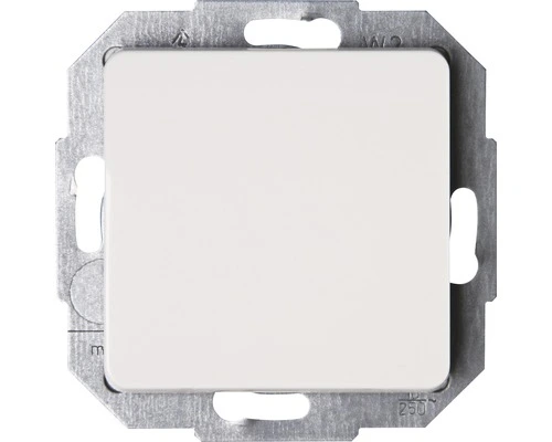 KOPP Milano Inbouw Basiselement Wisselschakelaar Met Bedieningswipper Wit 1 KOPP Milano Inbouw Basiselement Wisselschakelaar Met Bedieningswipper Wit