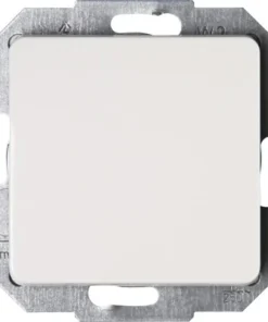 KOPP Milano Inbouw Basiselement Kruisschakelaar Met Bedieningswipper Wit