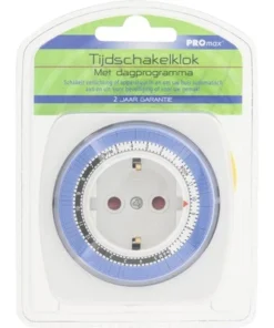 PROMAX Tijdschakelaar Mechanisch Met Dagprogramma -Binnenverlichting Verkoopwinkel DV 8 7660295 03 4c NL 20180705194752