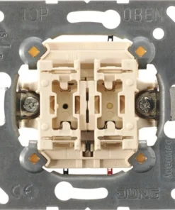 JUNG A500 Inbouwbasiselement Jaloezieschakelaar 1-polig 539 VU