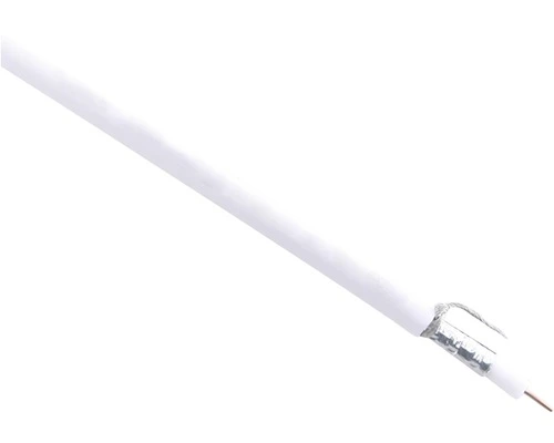 Coax Installatiekabel Ø 7 Mm² Wit (per Meter) 1 Coax Installatiekabel Ø 7 Mm² Wit (per Meter)