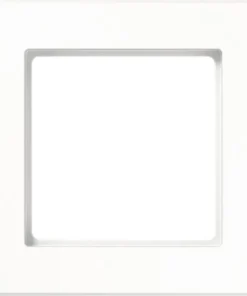 JUNG A500 Afdekraam 1-voudig Alpine Wit AC 581 WW