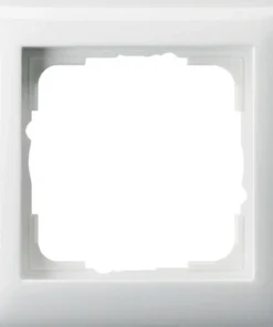 GIRA Standaard 55 Afdekraam 1-voudig Zuiverwit Glans