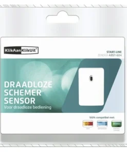 KLIKAANKLIKUIT® Schemer Sensor ABST-604 Wit, IP56 9 KLIKAANKLIKUIT® Schemer Sensor ABST-604 Wit, IP56 -Binnenverlichting Verkoopwinkel DV 8 7889960 02 4c NL 20170915193808