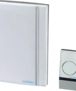 AVIDSEN Draadloze Gong Gloss Wit