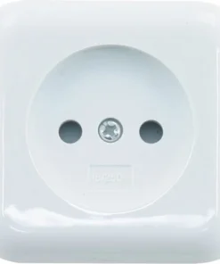 Opbouw Wandcontactdoos (wcd) 1-voudig Polar Wit