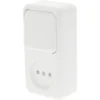 Opbouw Combinatie Wandcontactdoos (wcd) 1-voudig + Wisselschakelaar Polar Wit