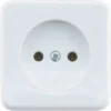 BERKER Opbouw Wandcontactdoos (wcd) 1-voudig Polarwit