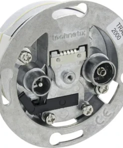 TECHNETIX Coax Inbouw Basiselement 2-gats