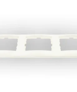 BERKER S1 Afdekraam 3-voudig Polarwit Glans