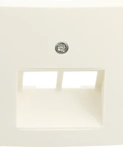 BERKER S1 Afdekplaat ISDN 2x 8-polig Polarwit Glans