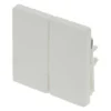BERKER Q1 Bedieningswipper Voor Serie Of Wissel/wissel Schakelaar Polar Wit