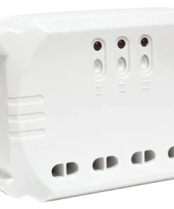 KLIKAANKLIKUIT® 3-in-1 Inbouw Schakelaar ACM-3500-3 Wit, Max. 3500 Watt