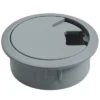 HETTICH Kabeldoorvoer Voor Bureau's 60/68 Mm, Kunststof Grijs, 1 Stuks