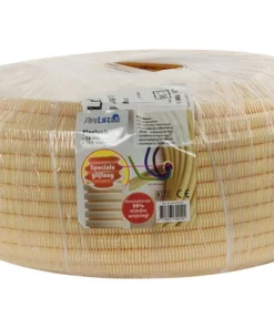 PIPELIFE Flexibele Elektrabuis PVC 16 Mm 5/8" Flexivolt Low Friction Crème 100 M