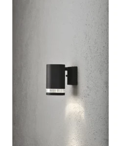 KONSTSMIDE Buitenlamp Modena Enkel Zwart (met Lichtrand)