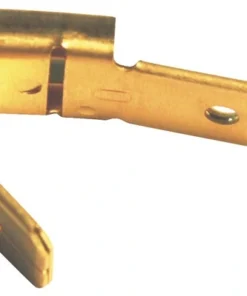 DRESSELHAUS Vlakstekker Verdeler 6,3 Mm Blank, 100 Stuks