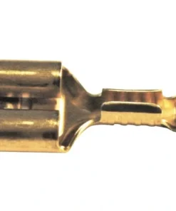 DRESSELHAUS Vlakstekker Huls 6,3 Mm Blank, 100 Stuks