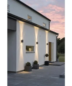 KONSTSMIDE Buitenlamp Modena Dubbel Zwart (met Lichtrand) -Binnenverlichting Verkoopwinkel DV 8 8392849 09 4c SE 20220530134655