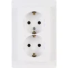 KOPP Paris Inbouw Wandcontactdoos (wcd) RA 2-voudig Wit
